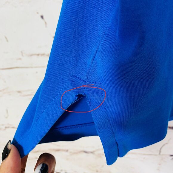 Polo Ralph Lauren XL Blue Cotton Pima Soft Touch Polo Shirt Classic Fit Preppy - Picture 4 of 12